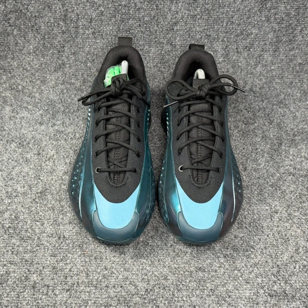 Adidas Anthony Edwards 1 Low Basketball Shoes Men's 9 Turquoise Black Athletic